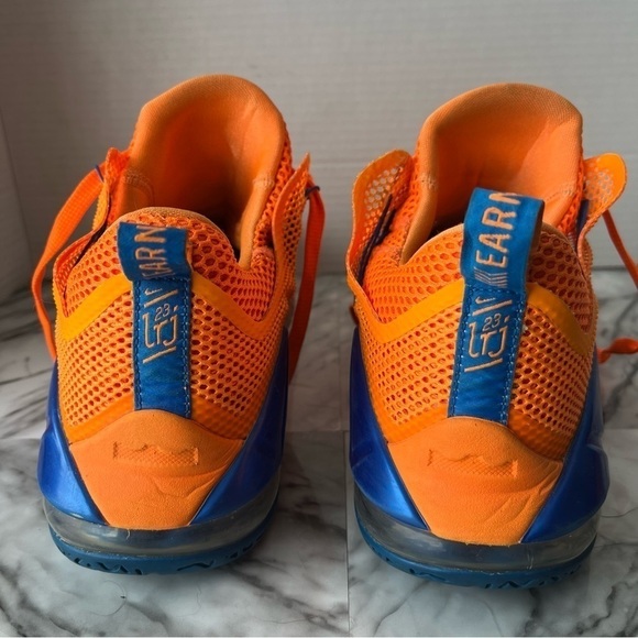 Nike Lebron 12 Low Cavs Classic. Men’s 10. Bright citrus white total orange soar - Picture 3 of 12